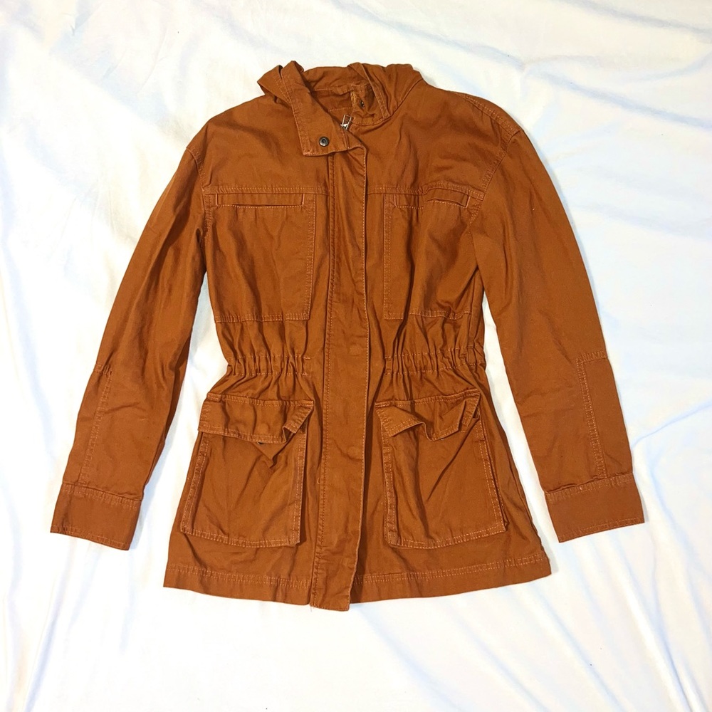 Universal Thread - Rust Orange Utility Jacket - S… - image 1